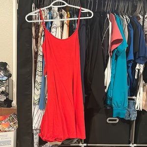 RED MINI DRESS